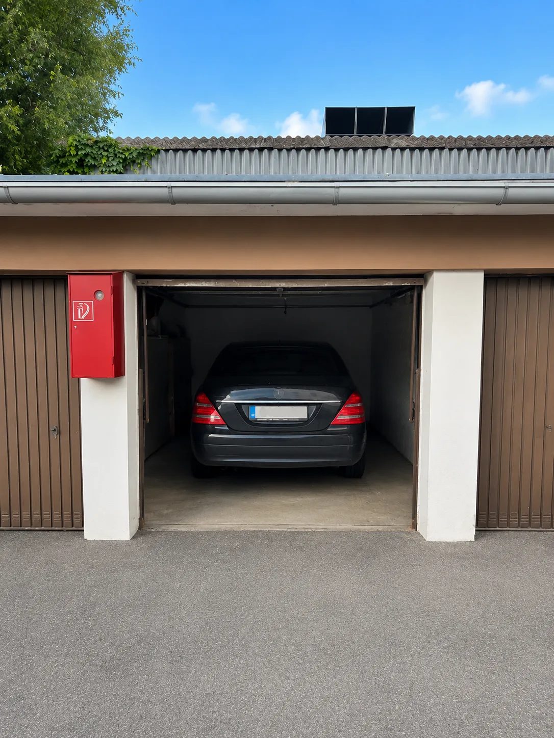 Garage innen