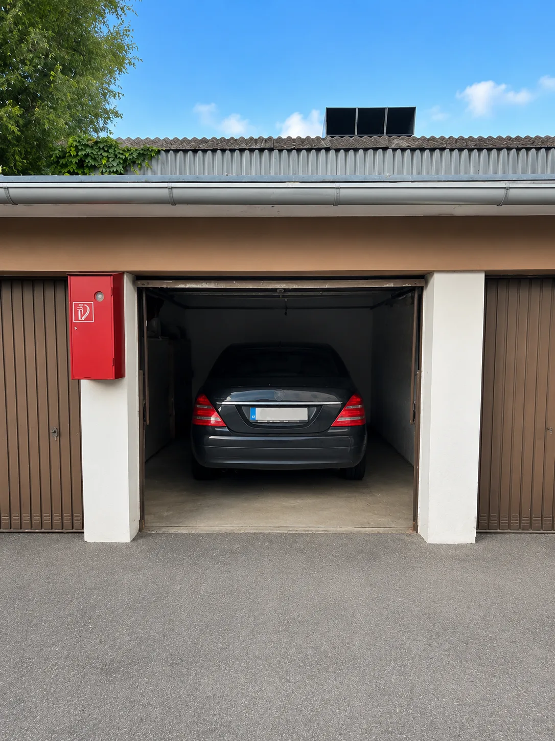 Garage innen