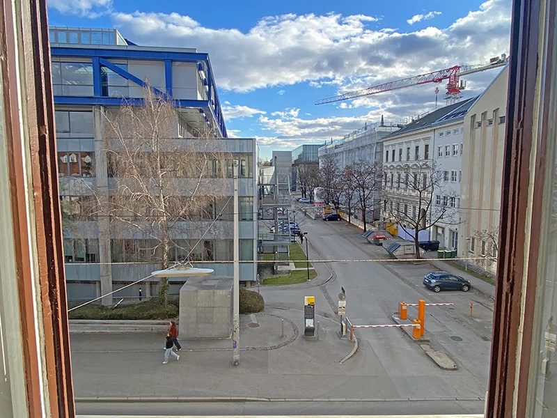 Fensterblick Richtung KF-Uni