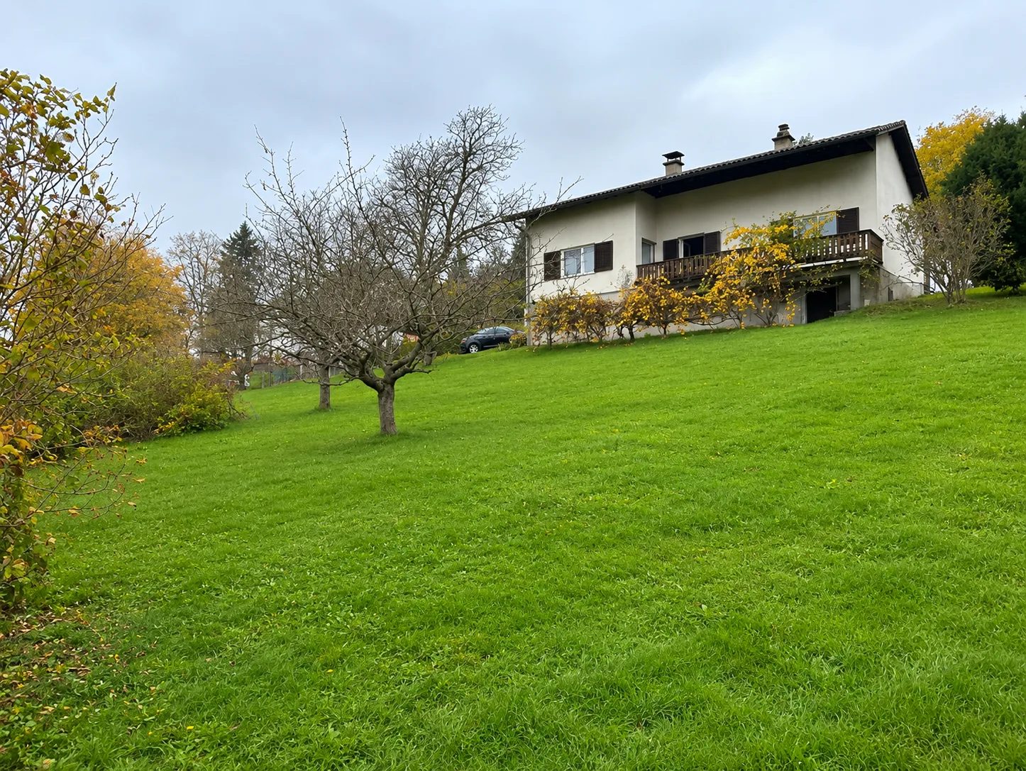 Haus vom Garten