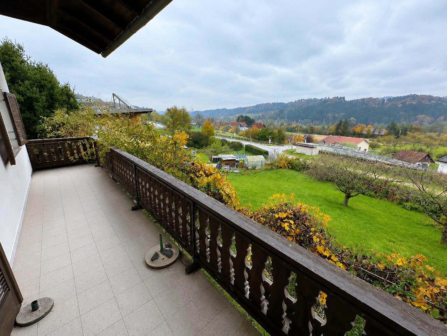 Terrasse mit Aussicht