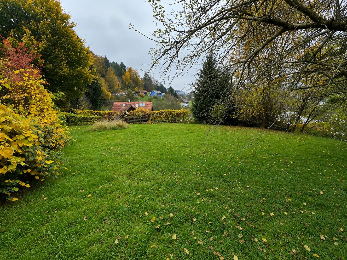 Garten im Herbst