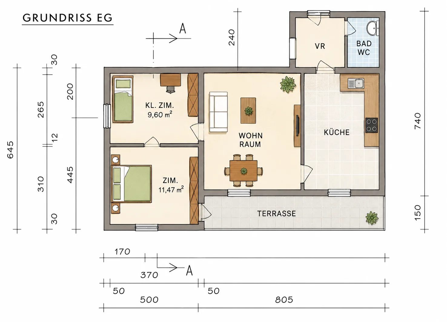 Grundriss EG