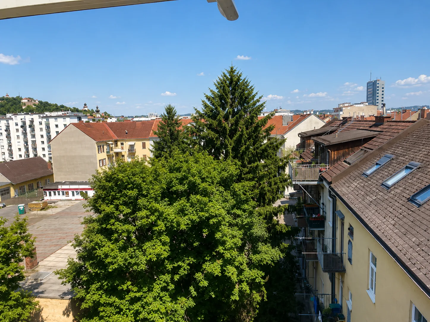 Ausblick über Graz